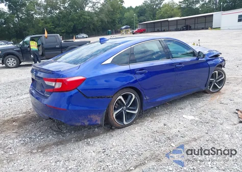 2018 Honda Accord Sport from USA, damaged, VIN 1HGCV1F31JA125768